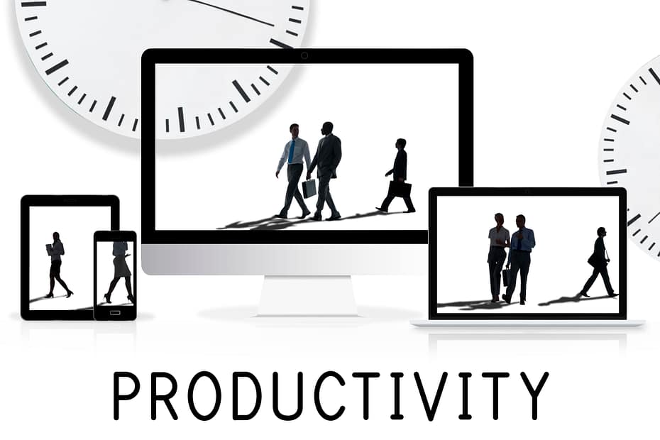 People Silhouette Time Management Concept